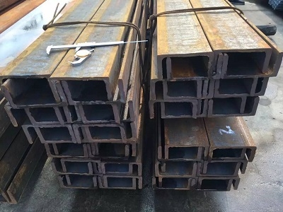 European U (UPE) steel channels with parallel flanges